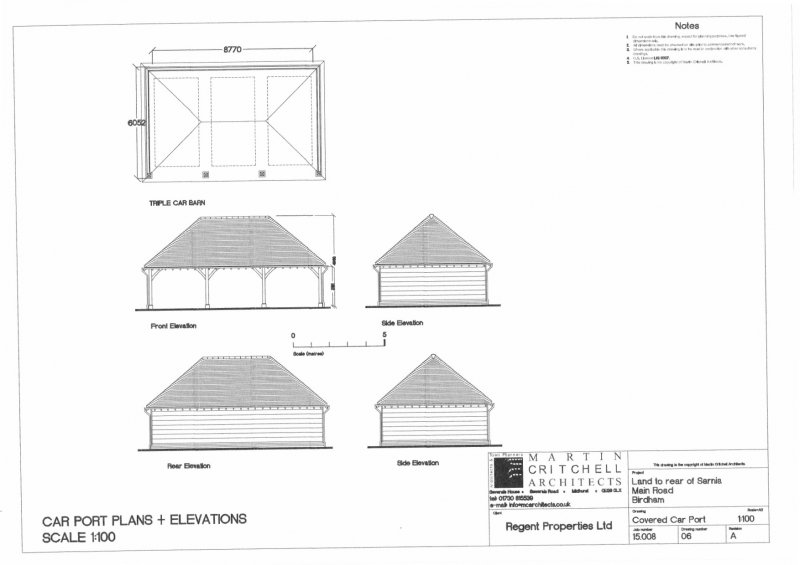 Regent Property Regent Property Car Port Plans And Elevations
